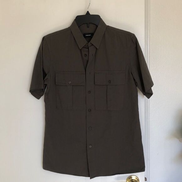 Zanerobe Utility Shirt Size XS GUC Olive - Picture 1 of 6